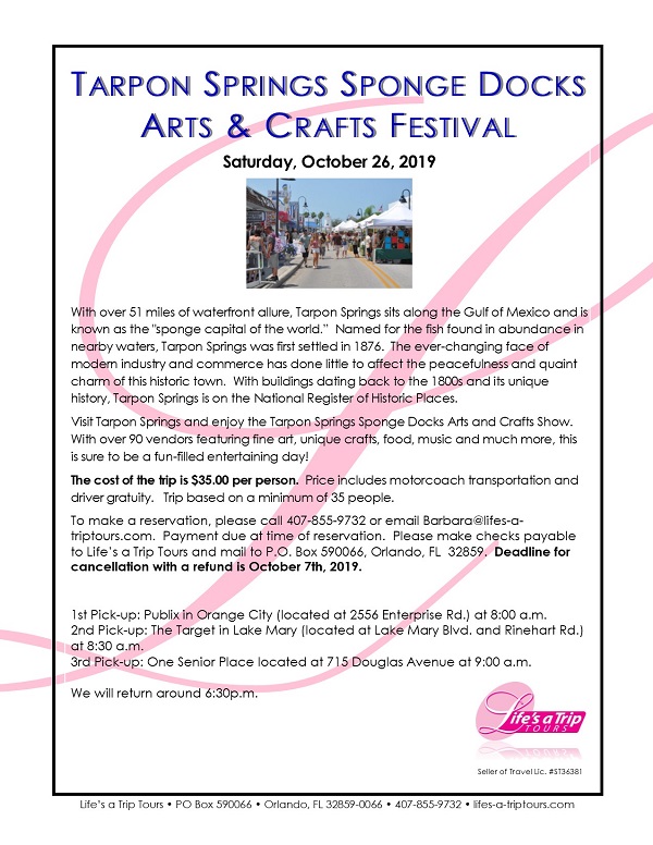 Tarpon Springs Sponge Docks Arts & Crafts Festival