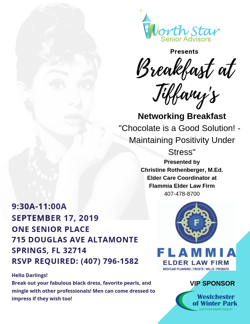 Breakfast at Tiffany's Networking Breakfast