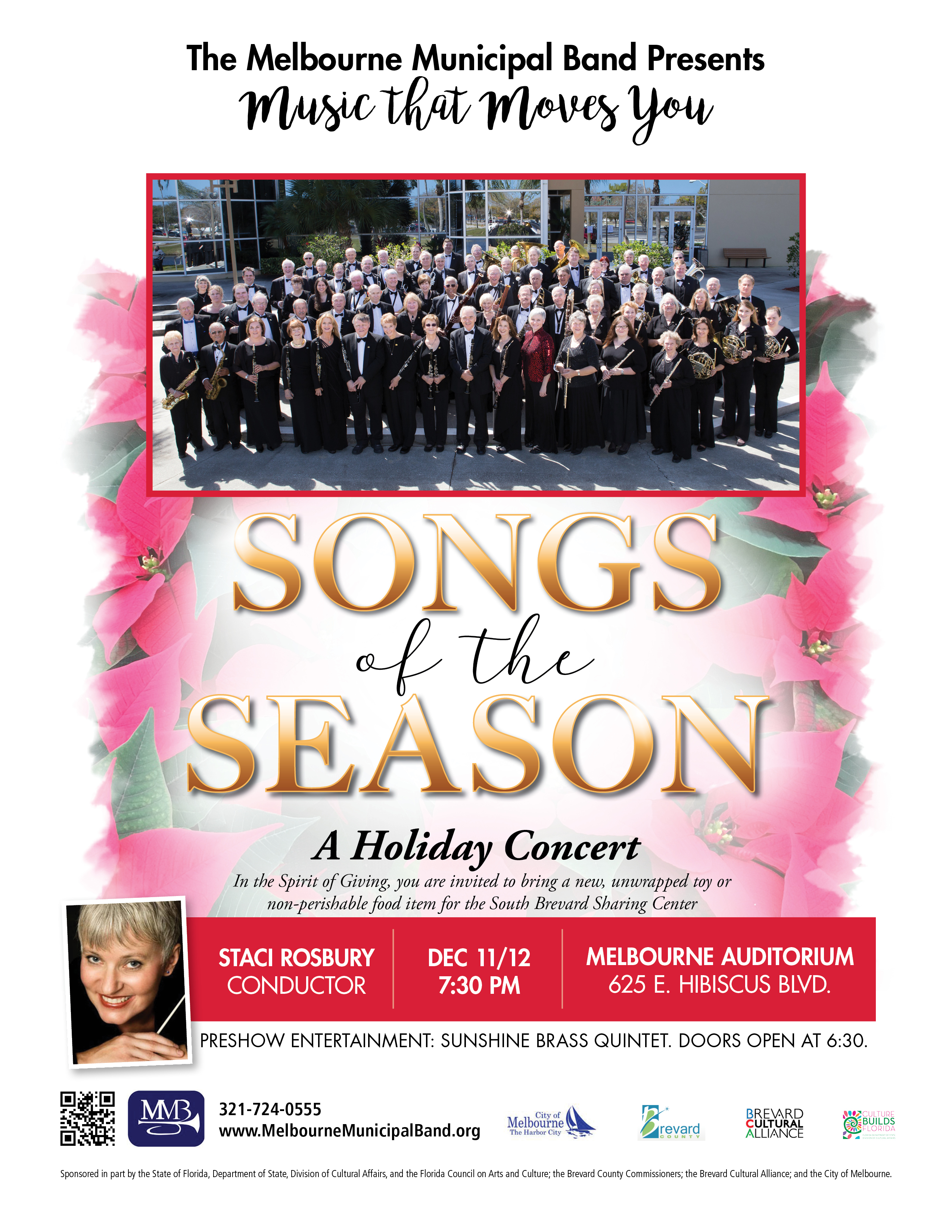 Songs of the Season presented by The Melbourne Municipal Band
