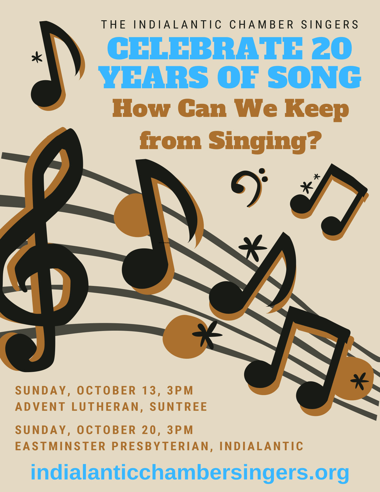 Celebrate 20 Years of Song with the Indialantic Chamber Singers