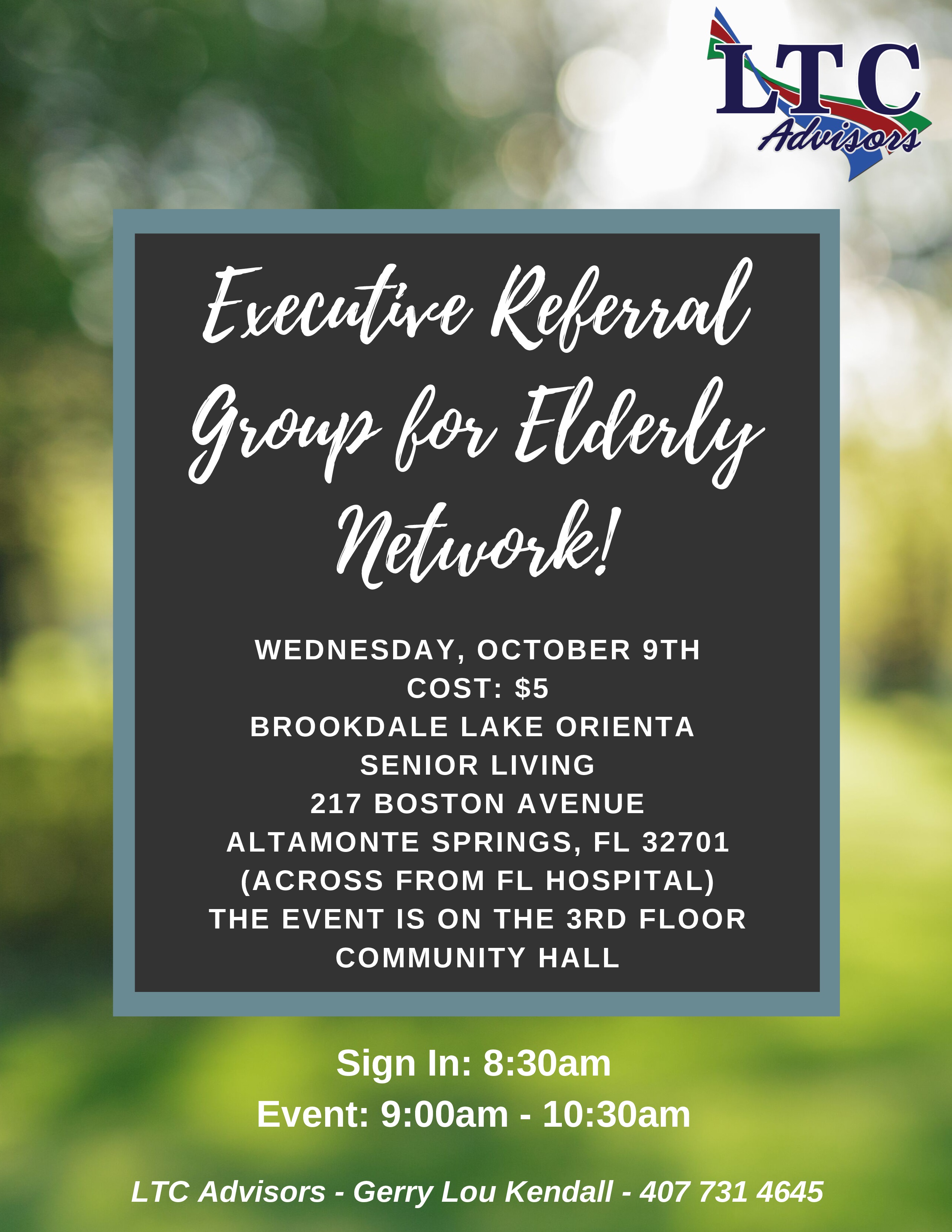 Executive Referral Group for Elderly Network