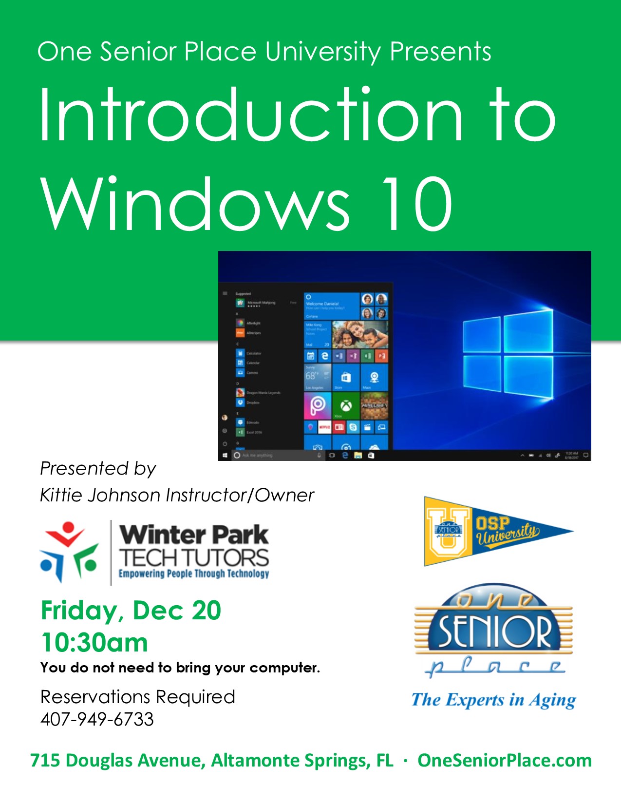 Introduction to Windows 10