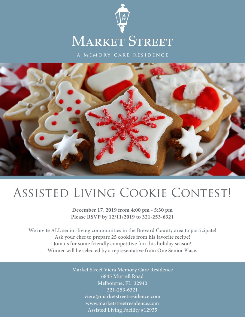 Assisted Living Cookie Contest! at Market Street