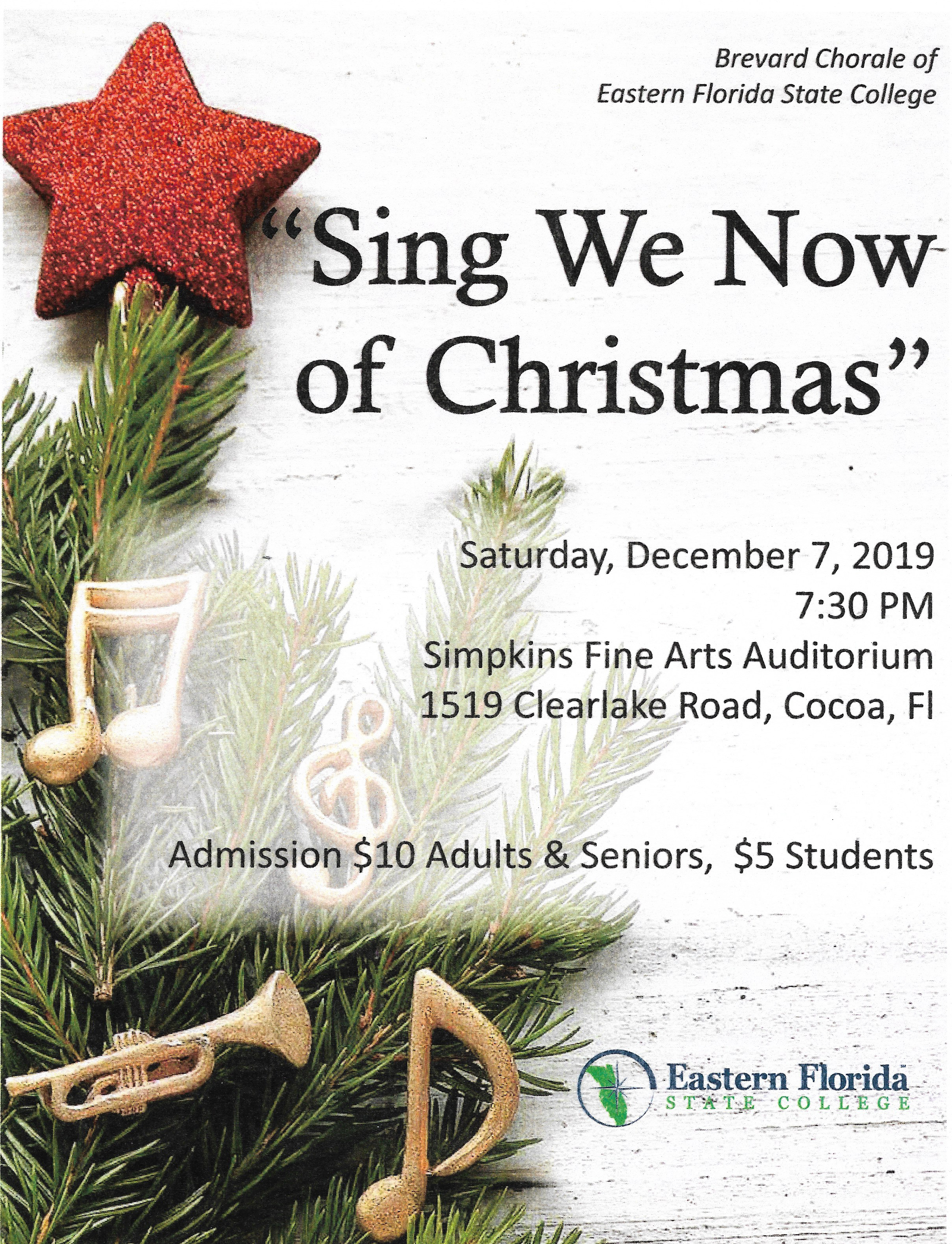 Musical Message: 'Sing We Now of Christmas'