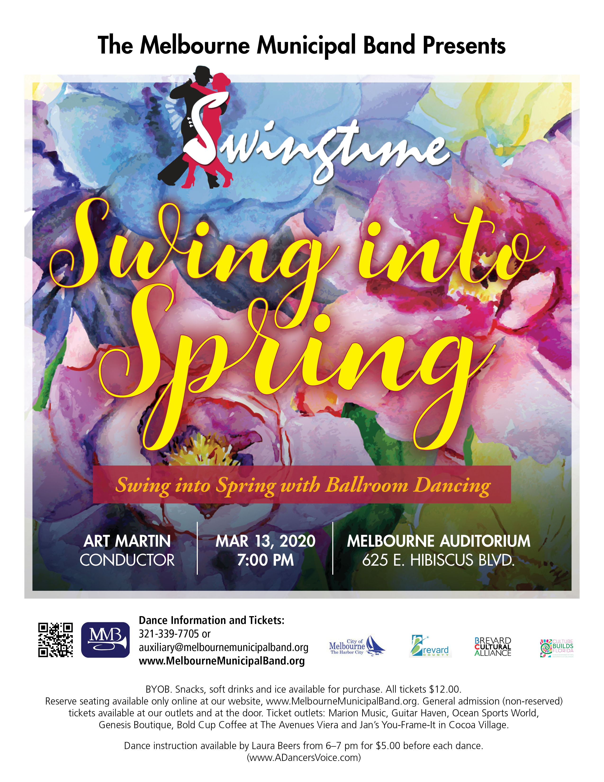 'Swing into Spring' presented by The Melbourne Municipal Band