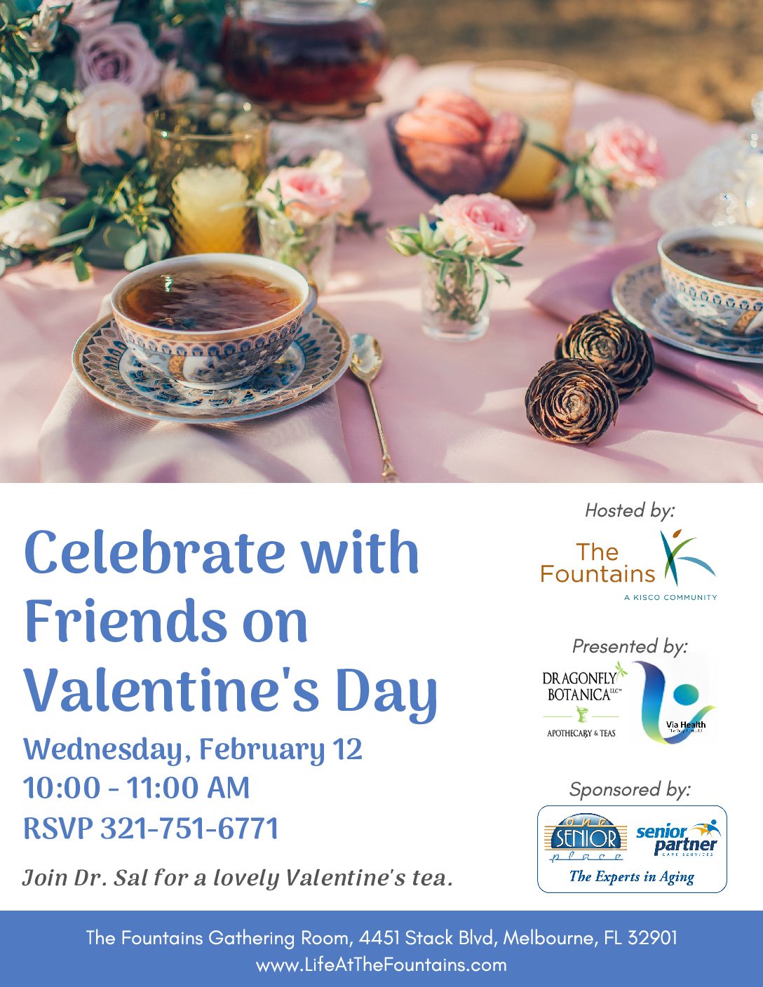 'Celebrate with Friends on Valentine's Day' at The Fountains of Melbourne