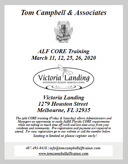 ALF CORE Training at Victoria Landing