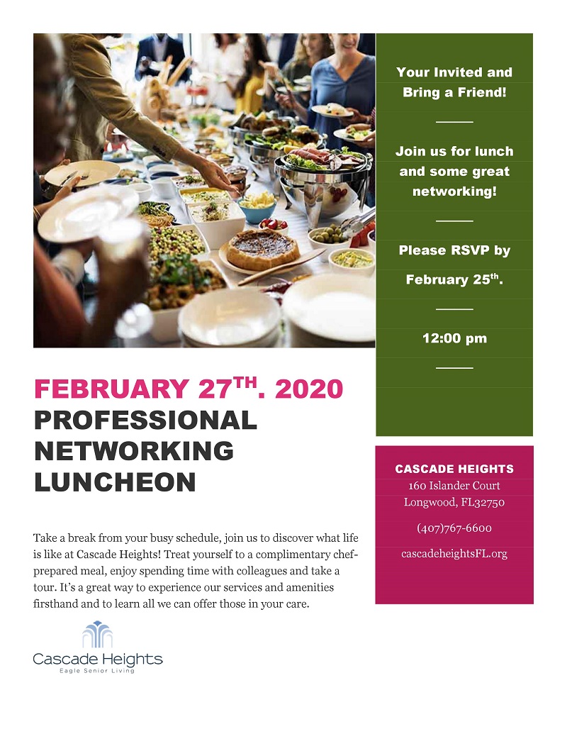 Professional Networking Luncheon