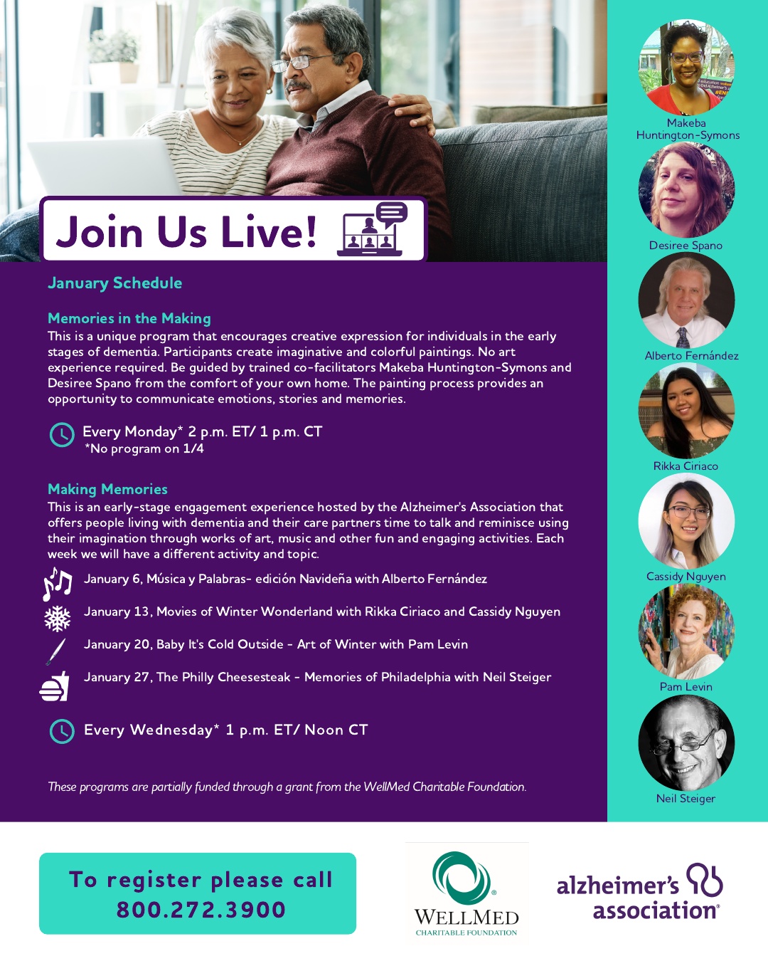 Memories in the Making Alzheimer's Association One Senior Place