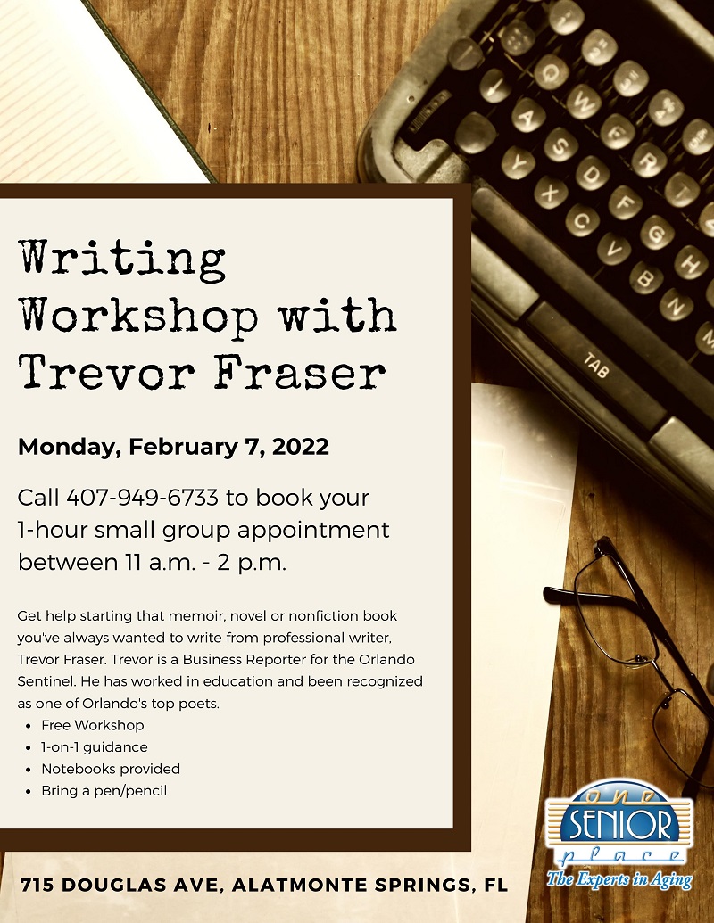 Writing Workshop with Trevor Fraser