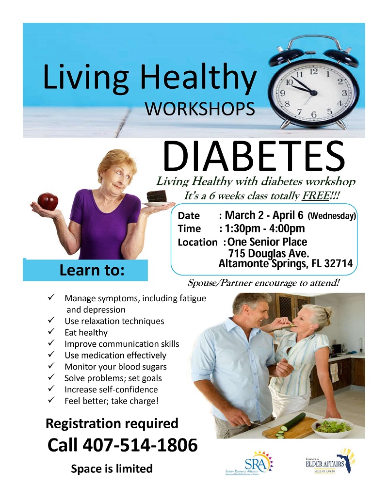Living Healthy Workshops: Diabetes