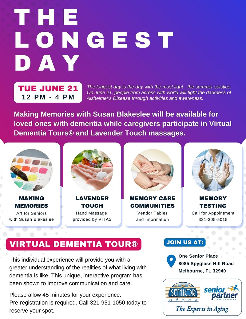 THE LONGEST DAY Virtual Dementia Tours