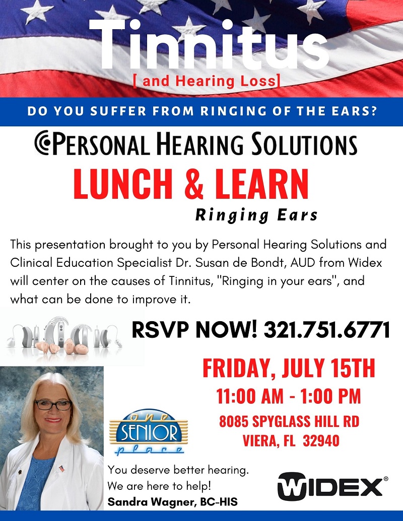 Tinnitus [and Hearing Loss] presented by Personal Hearing Solutions