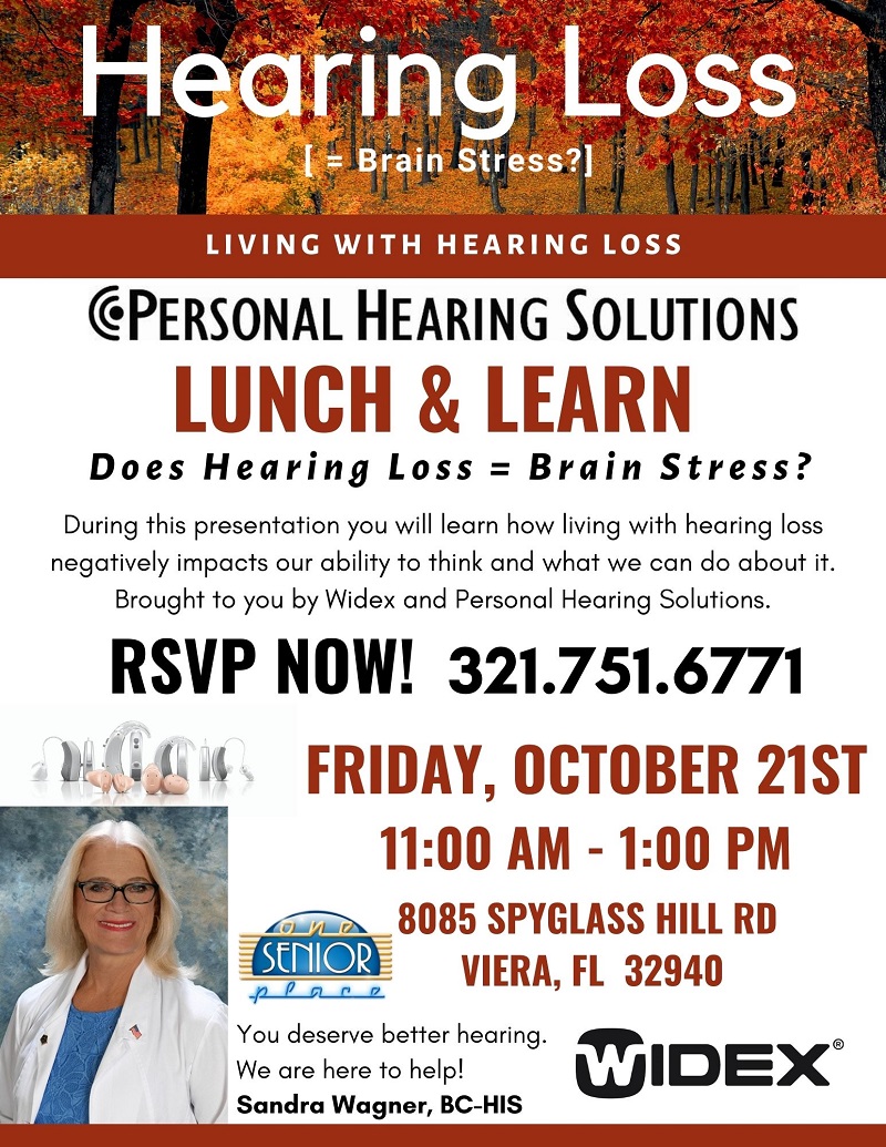 Does Hearing Loss = Brain Stress? presented by Personal Hearing Solutions