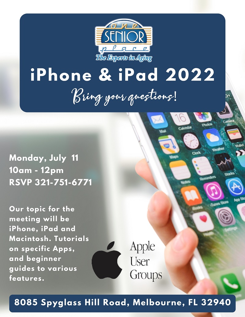 iPhone & iPad 2022, Bring Your Questions! Presented by MacMAD
