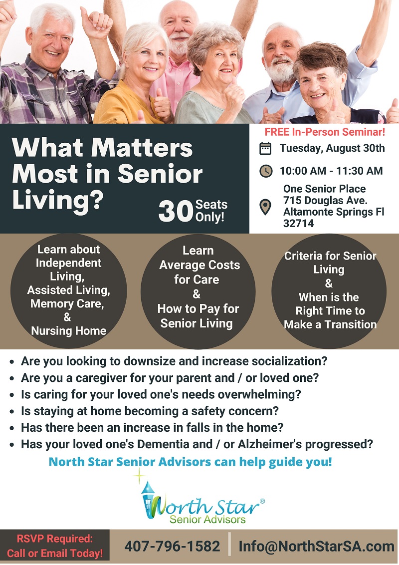 What Matters Most in Senior Living?
