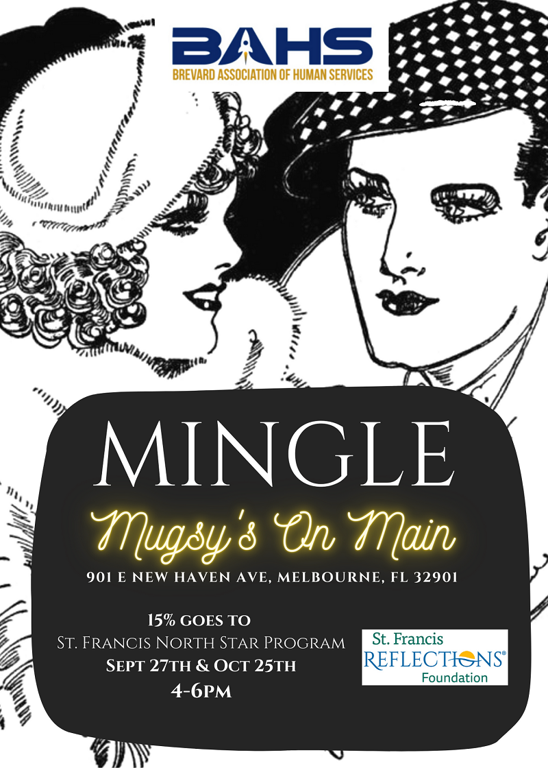 BAHS Mingle at Mugsy's on Main Downtown Melbourne One Senior Place