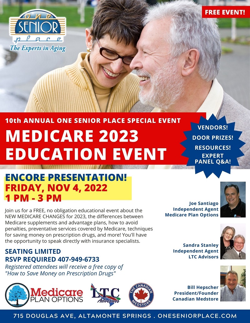 SPECIAL EVENT: 10th Annual Medicare Education Event (Encore Presentation)
