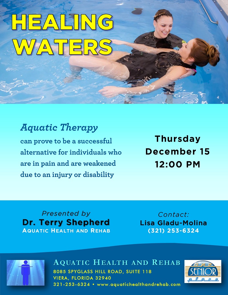 Healing Waters presented by Aquatic Health and Rehab