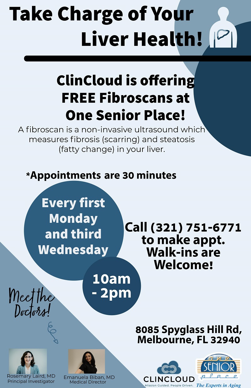 Free Liver Scans Sponsored by ClinCloud
