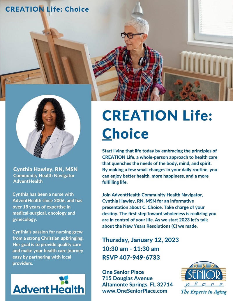 CREATION Life: Choice