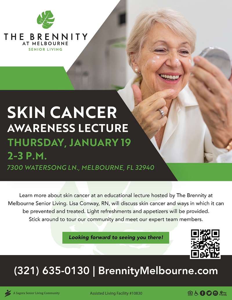 Skin Cancer Awareness Lecture @ The Brennity w/ Nurse Lisa