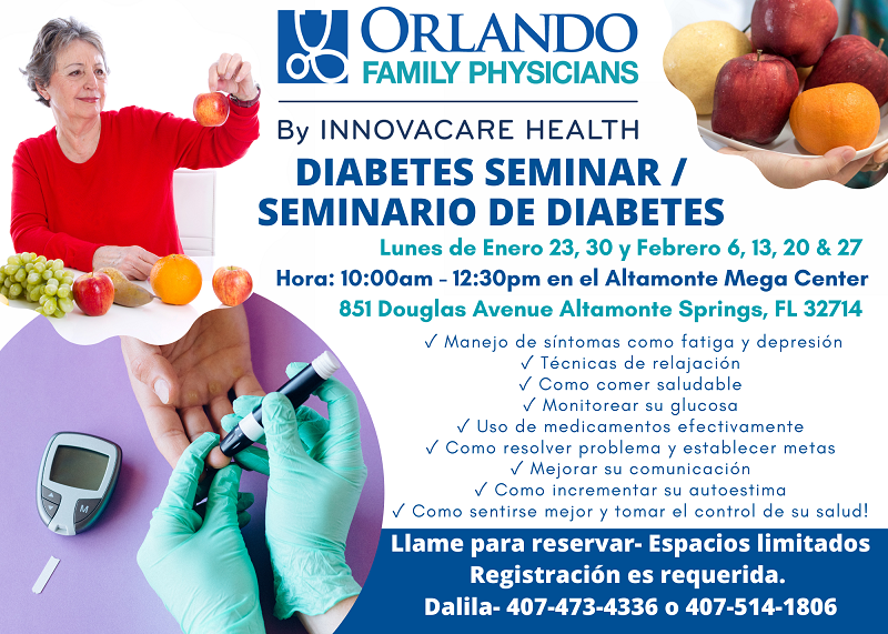 Diabetes Seminar/Seminario De Diabetes